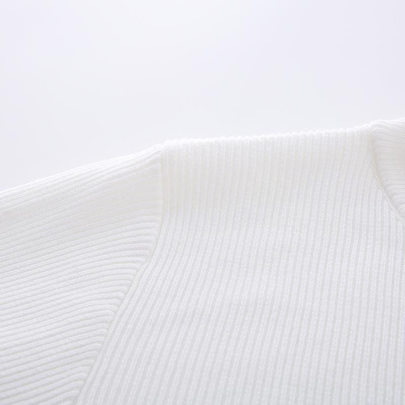 Men's Double Zip Stand Collar Knit Cardigan Korean Style Loose Casual Jacket