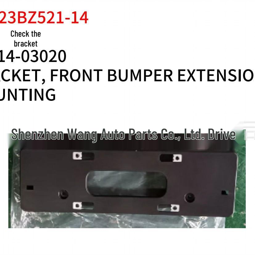 Toyota 2023 BZ3 License Plate Bracket with Holes 52114-03020