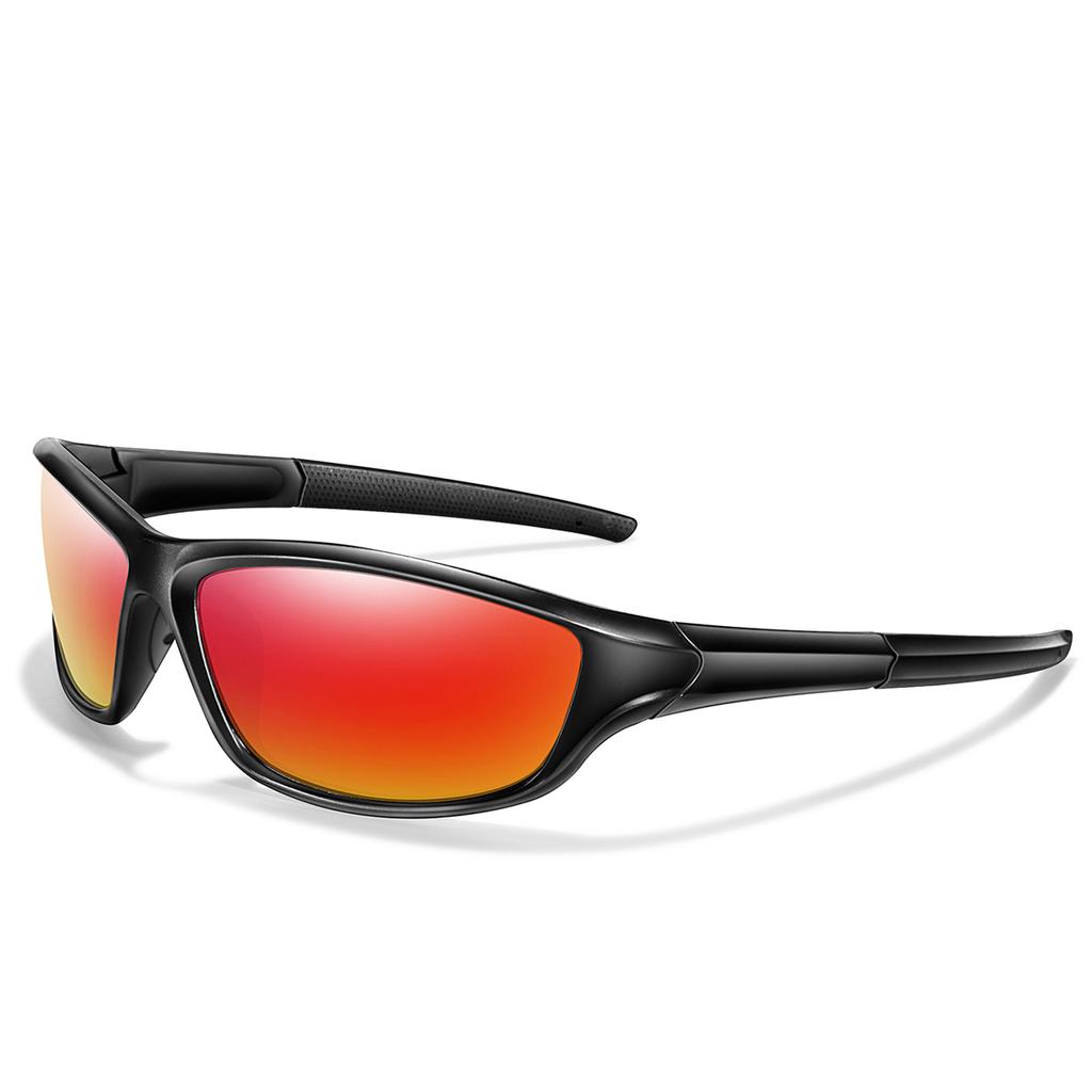 Men and Women Polarized Fishing Sunglasses Outdoor Sports Cycling Driving Hiking Eyewear Camping Travel Transparent Frame UV400