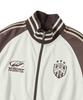 Travel Combination Raglan Jersey Track Jacket Brown