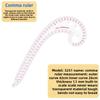 Plastic Tailor Measuring Ruler Kit for Pattern Making Sewing Quilting DIY Patchwork Craft Beginners Tailors Designers