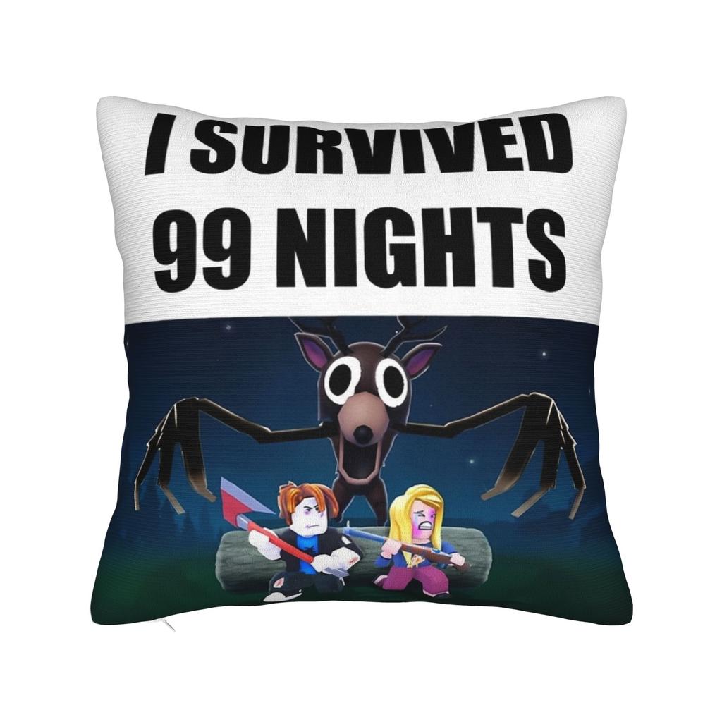 Trendy Bedroom 99 Nights In The Forests Decoration Pillowcases Accessories Video Games Pillow Cover Square Multiple Sizes