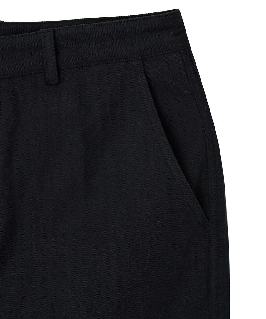 LEE Herringbone Cargo Pants Black