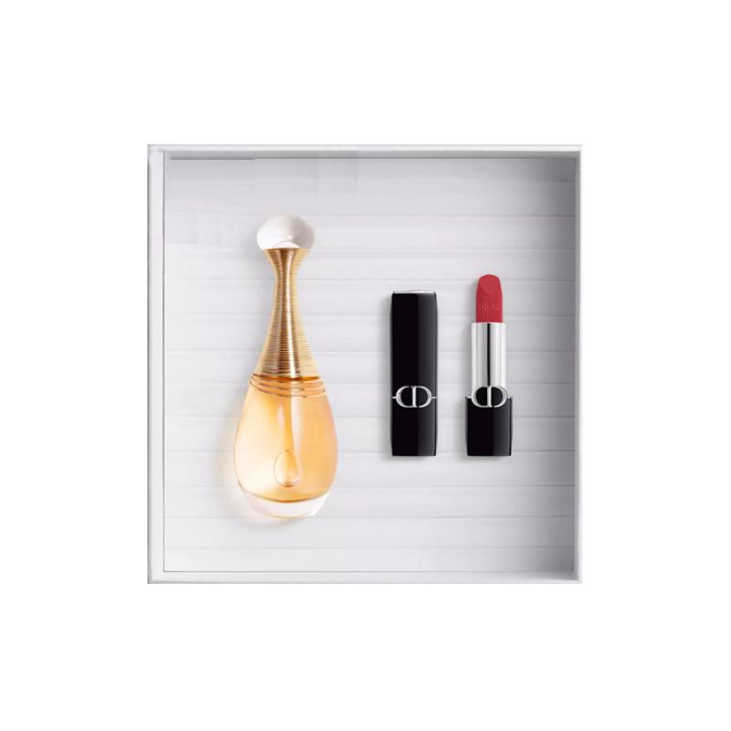 

Dior Perfume And Lipstick Set Perfume 50ml+Velvet Lip Balm #720