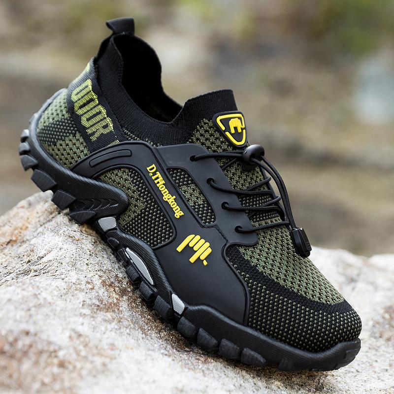 New men's shoes Wading shoes Non-slip breathable sports running shoes Comfortable and versatile outdoor casual shoes Traceway shoes