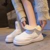 Fleece Thickened Snow Boots Women's Short Boots Winter New Fur Integrated Autumn Flat Cotton Shoes Warm Shoes Women's Shoes