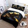 Yellow armored character design. Bedding sets Duvet cover sets Duvet covers Pillowcases(1 * Duvet Cover 2 * Pillowcases without duvet insert)