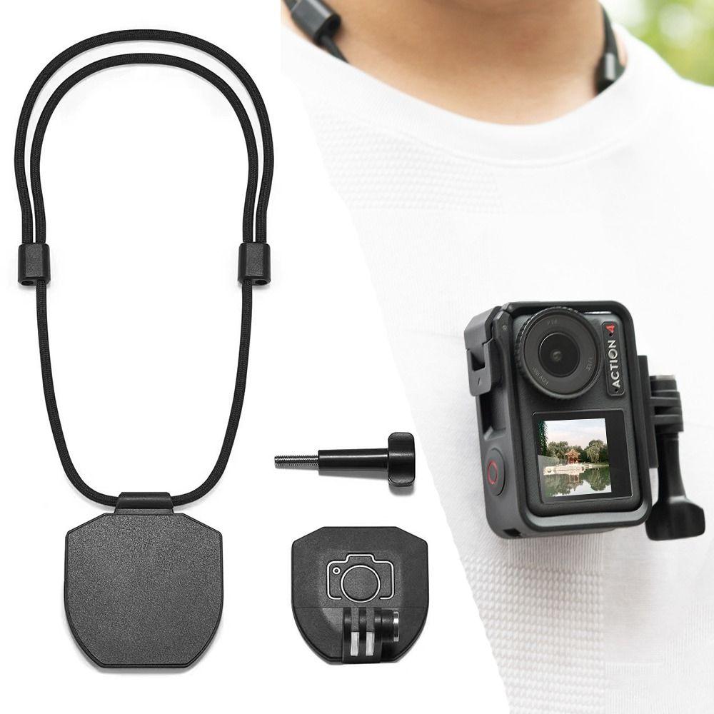 Stable Neck Strap for DJI Action 6/5Pro/4/Pocket 3/Insta360 X5 X4 Action Camera Accessories