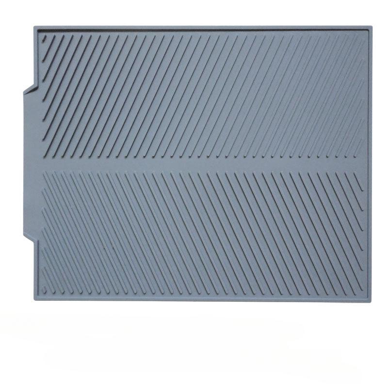 Kitchen Silicone Drain Pad Storage Dish Cup Drying Mat Drainer Tray Non-Slip Pans For Tableware Anti-Scald Potholder Placemat