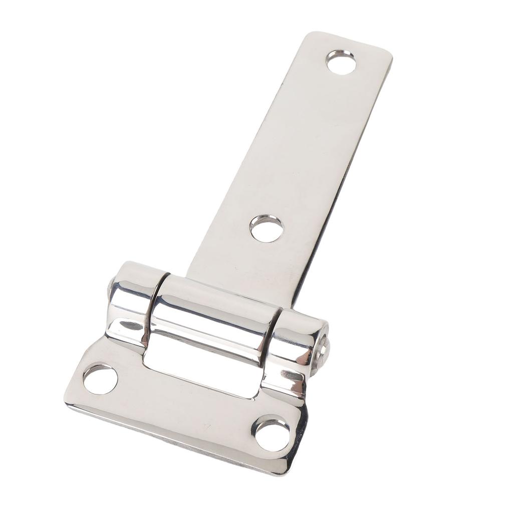 T Shape Door Hinge 304 Stainless Steel Smoother Operating High Load Capacity Hatch Hinge for RV Van Cabinet Yacht