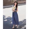 Japanese Style Plaid A-Line Sundress