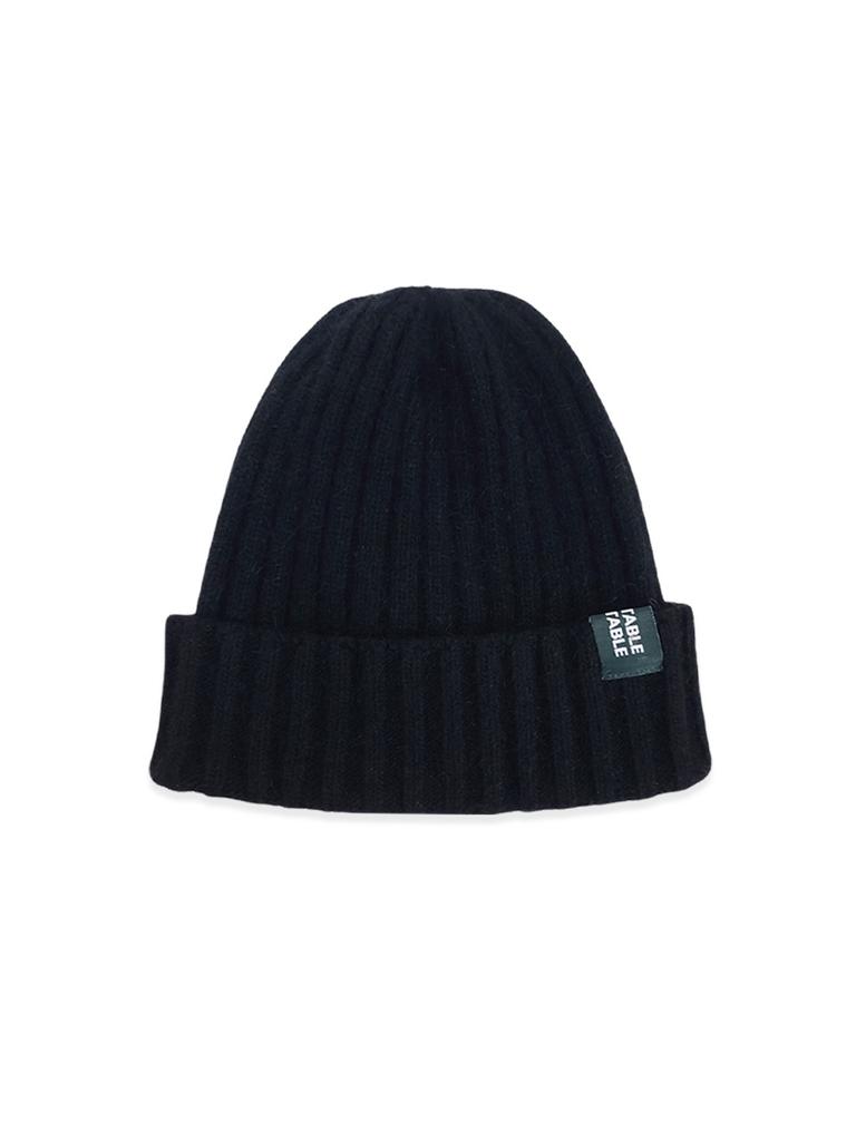 VEGETABLE TABLE Taro Angora Wool Beanie Purple