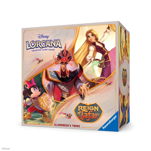 Ravensburger Disney Lorcania TCG for Ages 8+: Jafar Illuminati Reign of the Swarm | Secure Card Storage | Booster Packs & Comprehensive Guide | Origin