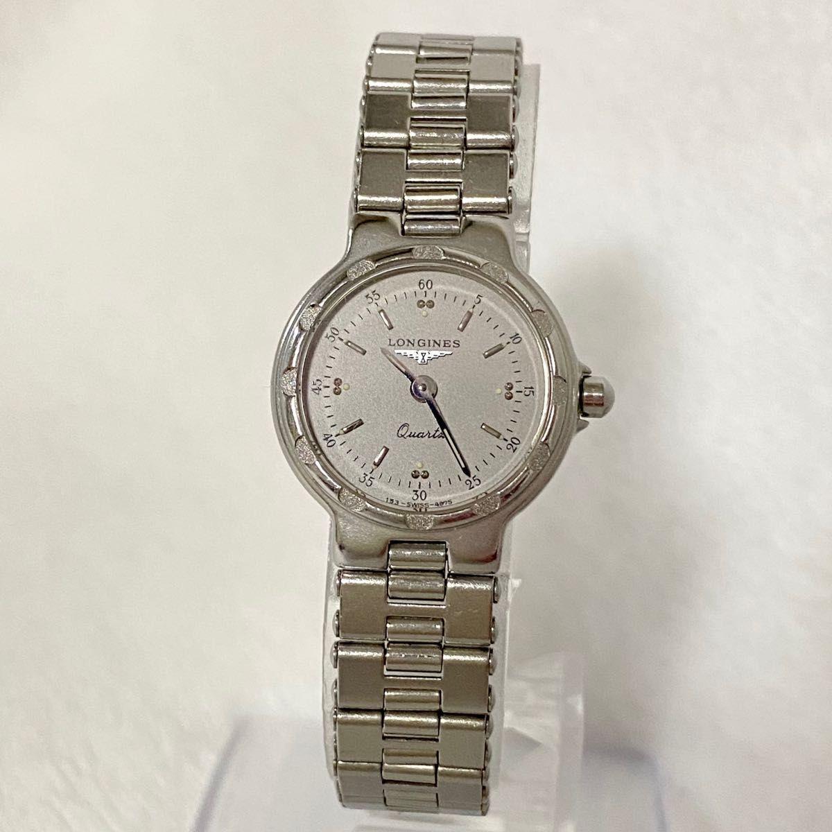 Used LONGINES Longines Conquest Round Gray Dial QZ TLG