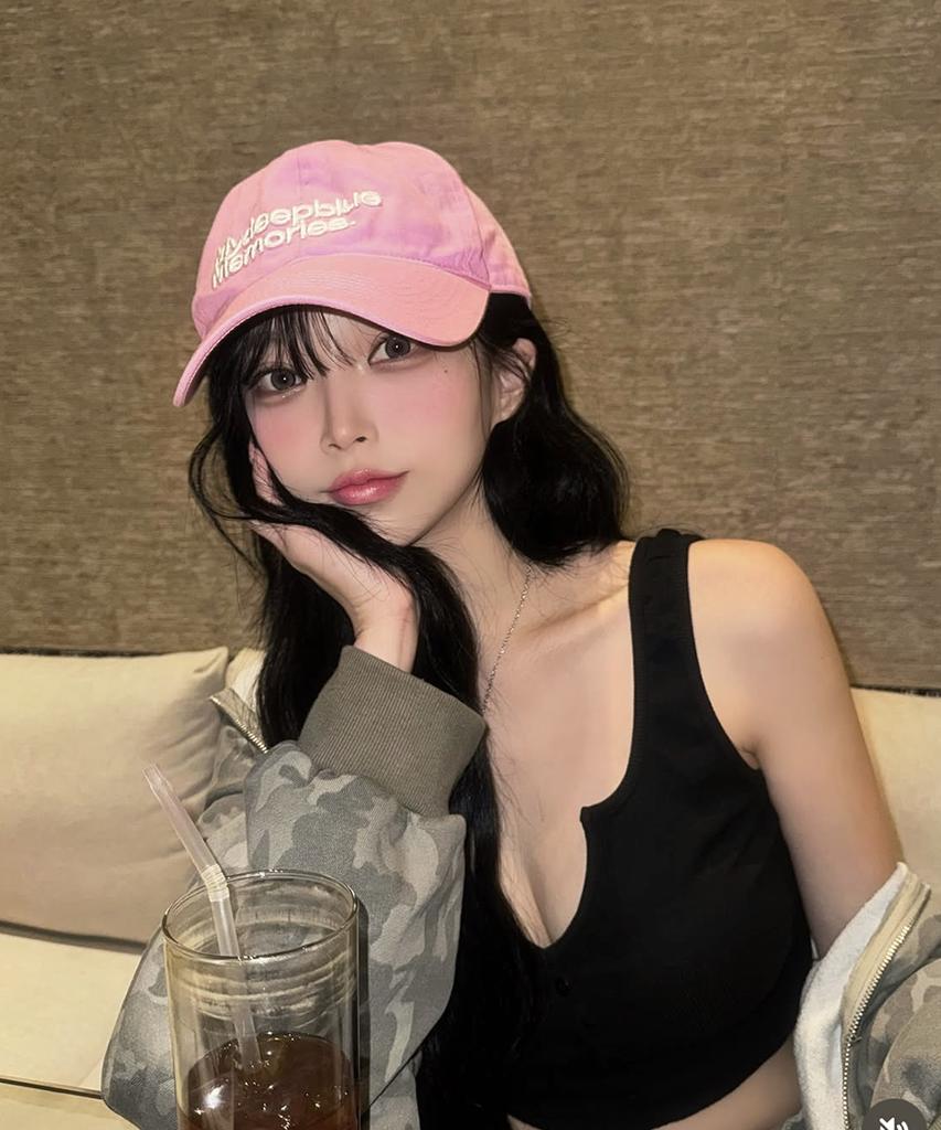 Maidibbeullumemolijeu Mm My Memories Washed Cap (Pink)
