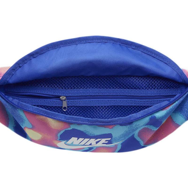 Nike Fabric Crossbody Bags Fanny Pack Medium Size Women's Blue/White Casual DR6250-405