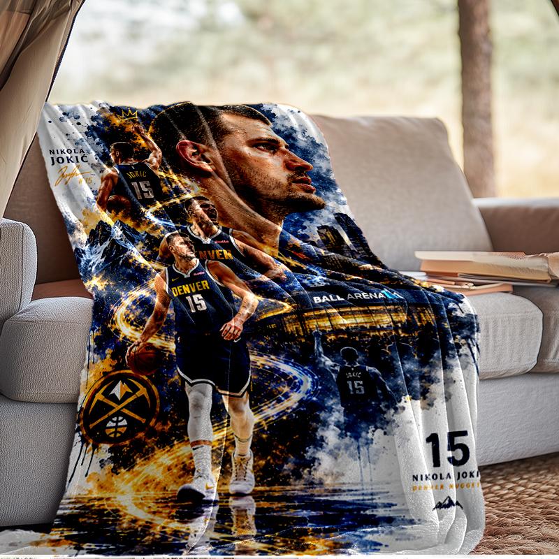 Jo-kic's Denver Dominance Blanket Lightweight Ideal Bedding Blanket Perfect for Travel, Camping, Living Rooms, Offices, Sofas, Fan Christmas gift