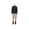 STONE ISLAND SS23 Ice Silk Cool Feeling Digital Print Pointed Collar Casual Solid Color Long Sleeve Shirt Men Shirts Navy-Blue 781512205V0020