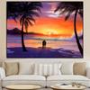 Landschaft Landschaft Leinwand Malerei Romantische Urlaub Paar Bilder Wohnzimmer Schlafzimmer Moderne Wohnkultur Wand Kunst