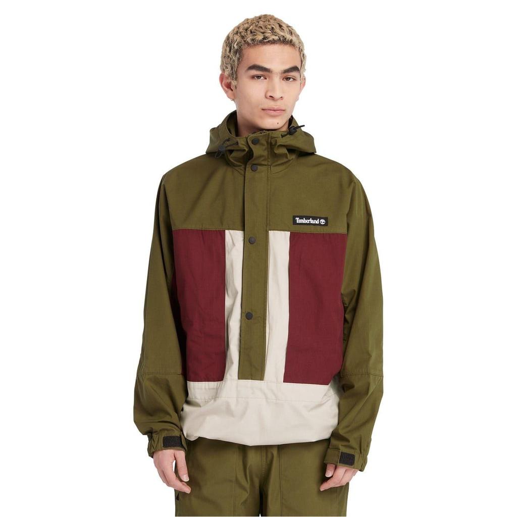 Timberland Mens Hooded Relaxed Fit Windbreaker