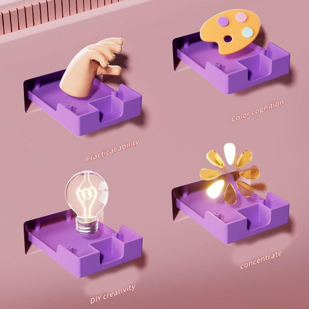 Rabbit Magical Goo Card Gift Box 3D Goo Card Full Set Stickers Cute Goo Card Sticker Set  Girls