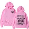 Zangeres Rosalia Tour Print Grafische Hoodie Mannen Vrouwen Mode Pullover Lange Mouwen Casual Esthetisch Los Trainingspak