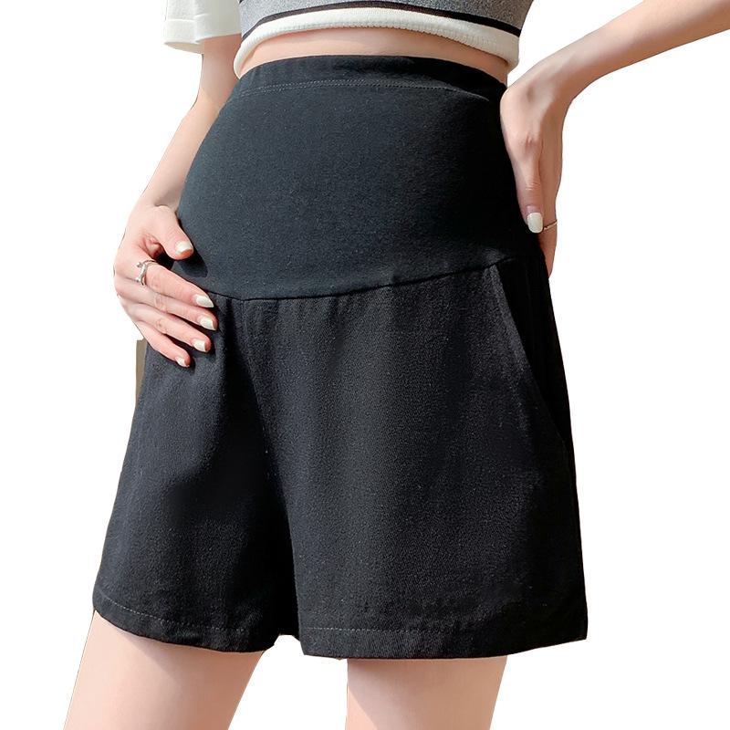 2026 Summer Fashion Maternity Loose High-Waisted Casual Wide-Leg Shorts
