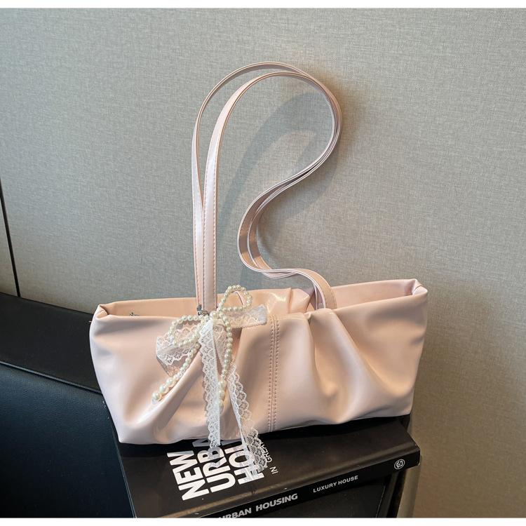 Today's popular niche shoulder bag women's spring new underarm high-end textured bag women