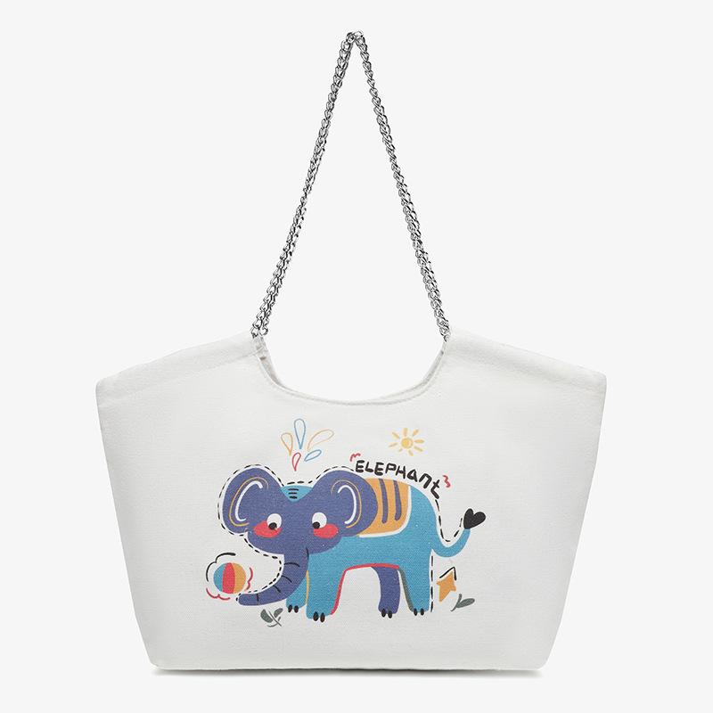 

Мультяшная сумка через плечо для通勤, сумка большой вместимости, студенческая сумка-мессенджер, сумка-тоут, универсальная 通勤 холщовая сумка