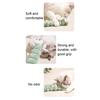 Cat Plush Toy Catnip Inside Cute Fuzzy Caterpillar Pillow Kick Stick Soft Cat Chew Toy for Indoor Kittens Play Exercise Boredom Relief