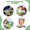 Elektronische Kinder-Hörbücher mit Melodie & Lichtern Schlagzeuggeräuschen Tieren Kognitive Bücher Interaktives Vorschul-Lernspielzeug