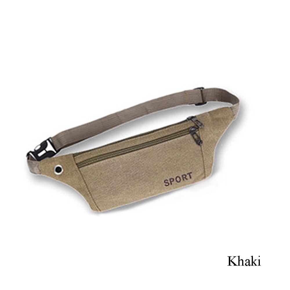 New Fashion Women/Men Waist Packs Multi-Pockets Fanny Pack Pouch Hip Purse Satchel Canvas Belt Bags Casual Wallet