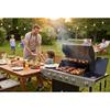 Cast Iron Garden Gas Grill With Lid 4+1 Burners Berdsen Bd-897