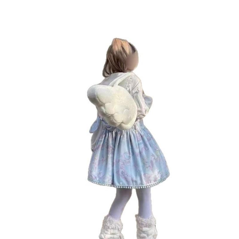 The Angel Three-dimensional Wing Handbag Is Cuter Than The Hand-held Shoulder Bag.