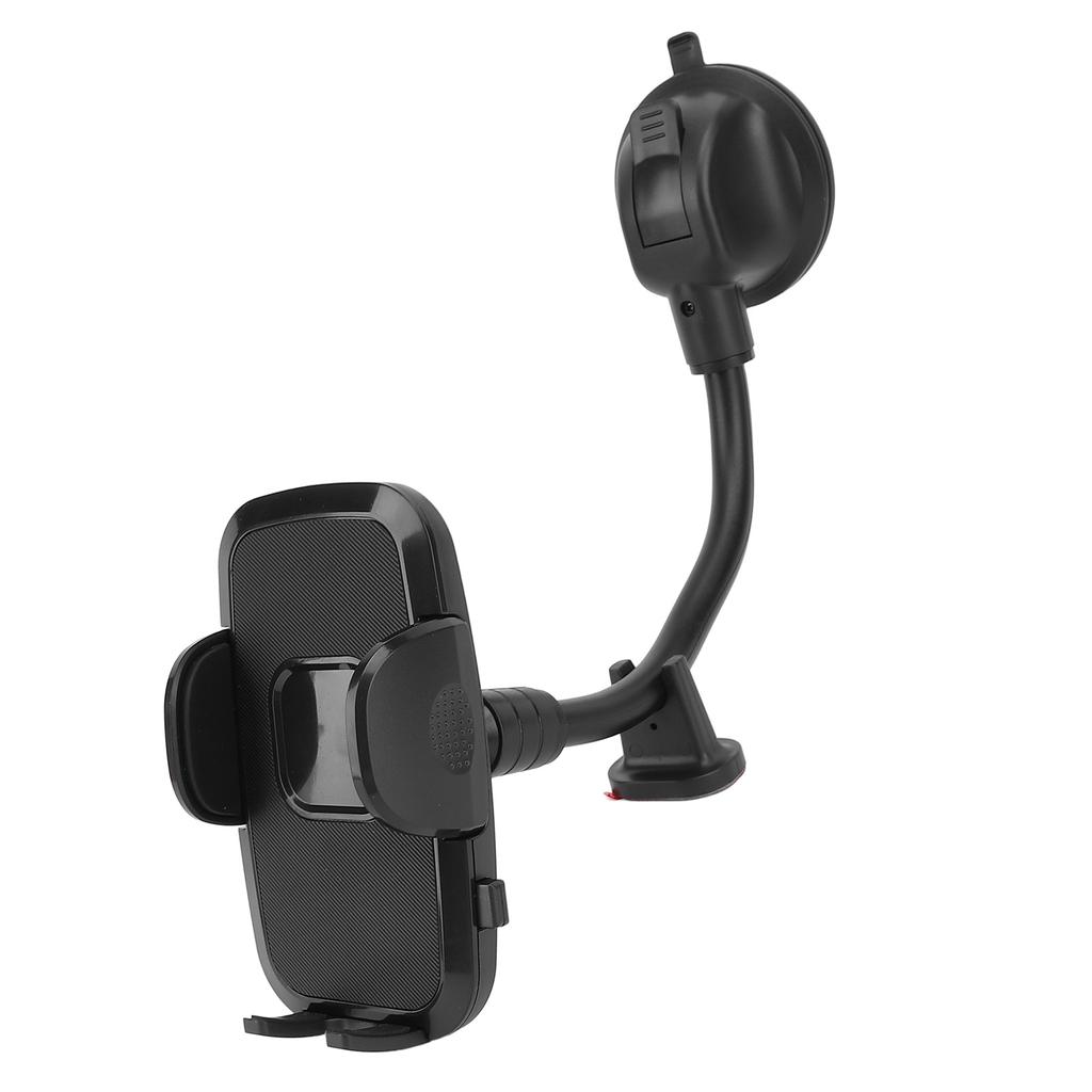 Car Phone Holder Extended Hose 360 Degree Rotation Phone Holder Suction Cup Car Phone Mount for