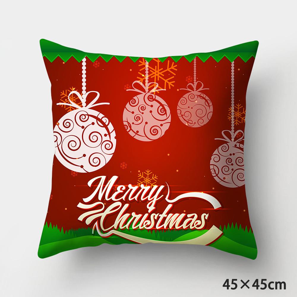 Christmas Cushions Happy New Year 2022 Wedding Decor Patterns from  Home  Gifts