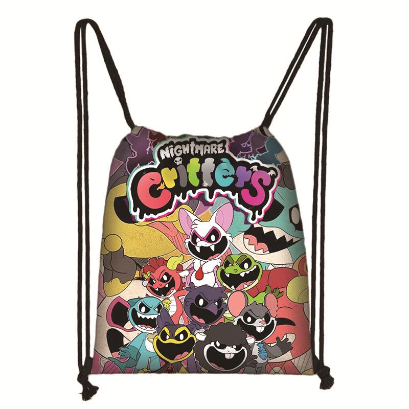 Nightmare Small Animal Pencil Case Animation Peripheral Storage Bag Stationery Pencil Case
