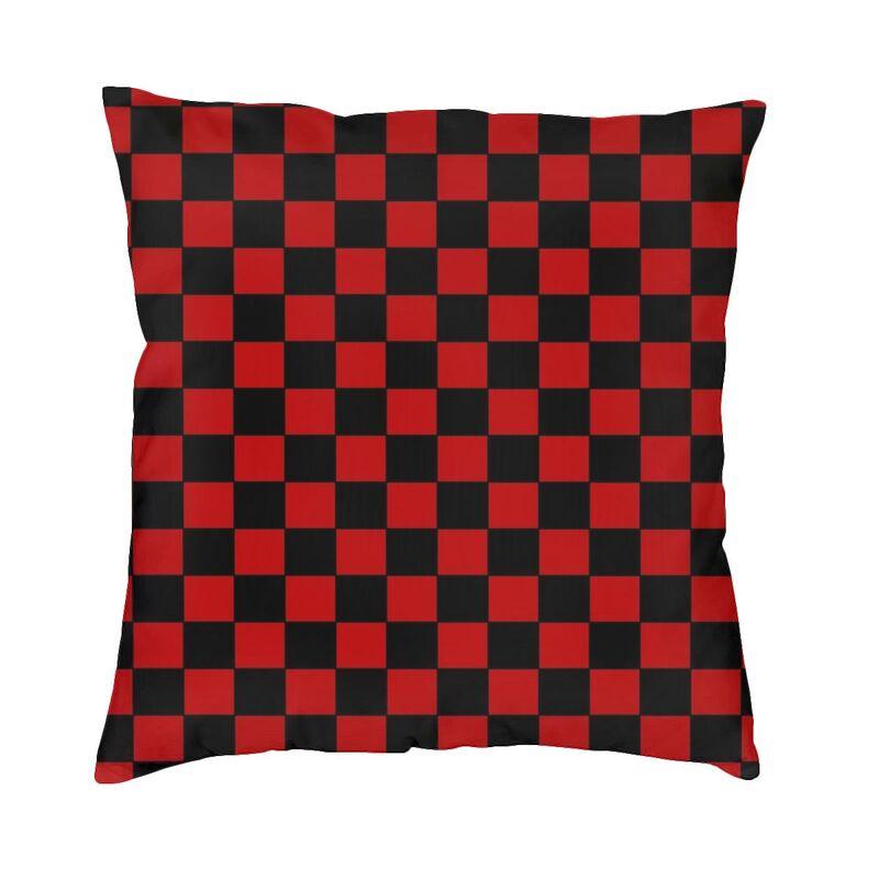 Chess Pillow Case xcm for Sofa Chessboard Game Luxury Cushion Cover Soft Pillowcase