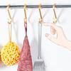 10 Piezas Ganchos de Aleación de Aluminio Forma de S Prácticos Ganchos Colgantes para Barandillas de Cocina Ganchos de Cierre para Colgar Ropa Bolso
