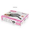 Padella Doppia Faccia GIYOCA, Padella Griglia BBQ 32/36/40cm, Padella Griglia a Pressione Doppia Faccia, Pentola Griglia Portatile per Casa
