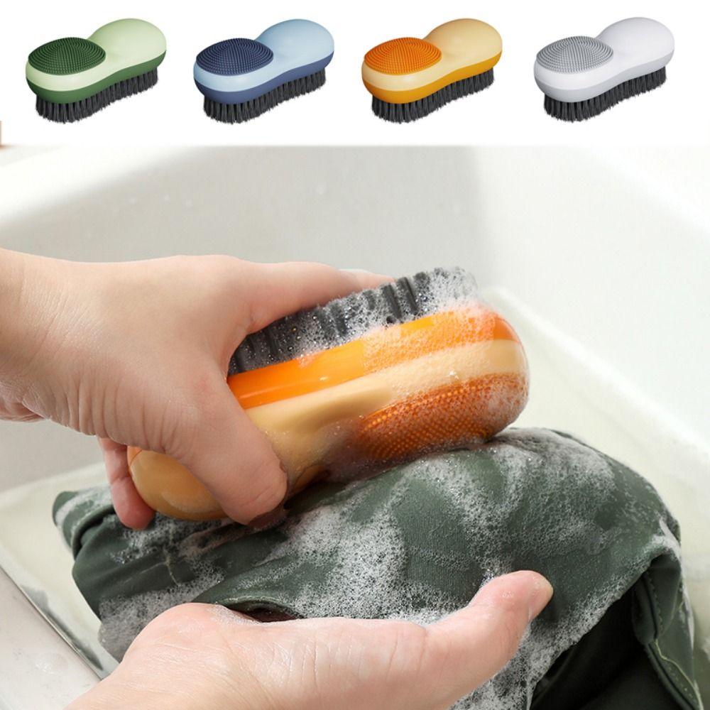 Soft Bristled Laundry Brush Household Shoe Brush  For Cleaning Shoes Clothes