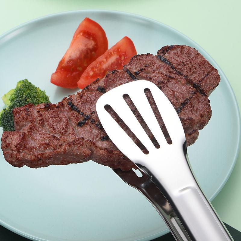 Zhizhou Stainless Steel Heat-Resistant Food Tongs Set