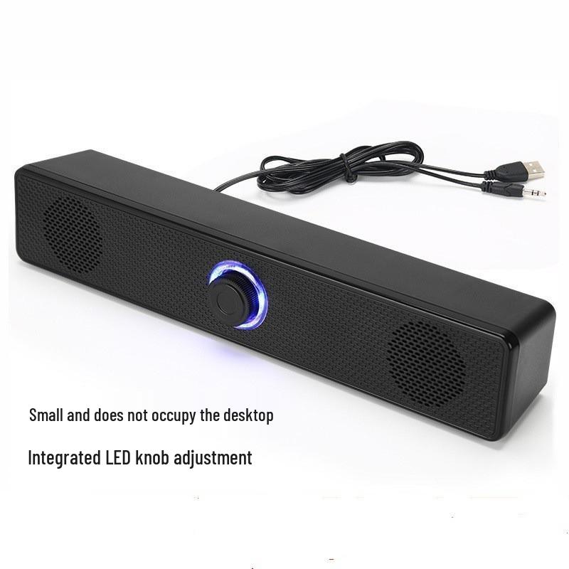 

Long Bar E-350TS Wired Desktop Speaker with Subwoofer