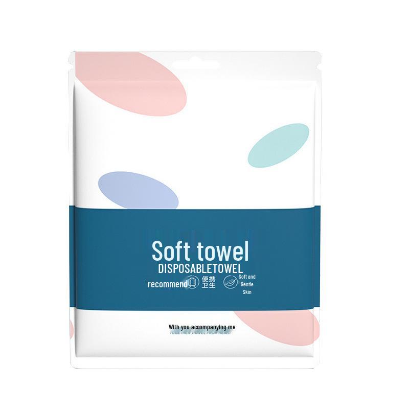 Compressed Pure Cotton Travel Face Towel: Disposable, Thickened, Enlarged, Individually Packaged for Bath & Hotel.