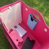 [Beach Bag Accessory] 1pc Detachable Beach Bag Phone Holder, Plastic Beach Bag Accessory, Multi-functional Travel Storage Box Bag Accessory