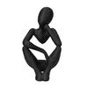 Nordic Style Ornament, Abstract Thicker Design Desktop Sculpture, 3D Printed Desk Accessory for Home Office