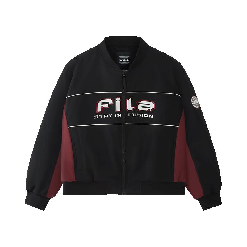 FILA FUSION Men s Spring 2026 Colorblock Baseball Jacket M
