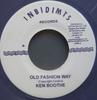 7inch Record KEN BOOTHE  DENNIS ALCAPONE  Old Fashion Way  Spanish Omega NONE Inbidimts Recor Jamaica Reggae Ska  Dub Used