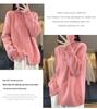 Women's Autumn/Winter 100% Wool Zipper Cardigan Coat