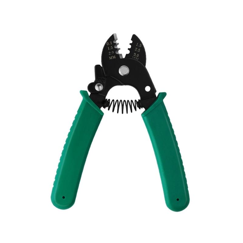 Auto Copper Pipe Scissors For 0.1-3mm Tubing Lightweight Refrigeration Tool Capillary Tube Cutter Wire Stripper